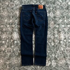 Levi's Men's Dark Blue Relaxed Jeans